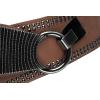 imageBlackButterfly Wide Elastic Stretch Retro Metal Interlock Buckle BeltDark Brown