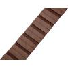imageBlackButterfly Wide Elastic Stretch Retro Metal Interlock Buckle BeltDark Brown