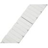 imageBlackButterfly Wide Elastic Stretch Retro Metal Interlock Buckle BeltWhite