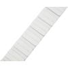 imageBlackButterfly Wide Elastic Stretch Retro Metal Interlock Buckle BeltWhite