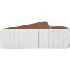 imageBlackButterfly Wide Elastic Stretch Retro Metal Interlock Buckle BeltWhite