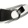 imageBlackButterfly Wide Elastic Stretch Retro Metal Interlock Buckle BeltWhite