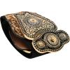 imageBlackButterfly Wide Elastic Stretch Vintage Antique Retro Buckle BeltBlack  Leopard