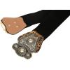 imageBlackButterfly Wide Elastic Stretch Vintage Antique Retro Buckle BeltBlack  Leopard