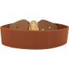 imageBlackButterfly Wide Elastic Stretch Vintage Antique Retro Buckle BeltBrown
