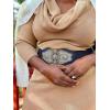 imageBlackButterfly Wide Elastic Stretch Vintage Antique Retro Buckle BeltMidnight Blue