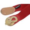 imageBlackButterfly Wide Elastic Vintage Cinch Retro Metal Interlock Buckle BeltRed
