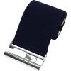 imageBlackButterfly Wide Elastic Waist Cinch Stretch Waistband Retro Vertical Clasp Buckle BeltMidnight Blue