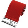 imageBlackButterfly Wide Elastic Waist Cinch Stretch Waistband Retro Vertical Clasp Buckle BeltRed