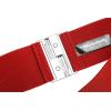 imageBlackButterfly Wide Elastic Waist Cinch Stretch Waistband Retro Vertical Clasp Buckle BeltRed