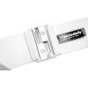 imageBlackButterfly Wide Elastic Waist Cinch Stretch Waistband Retro Vertical Clasp Buckle BeltWhite