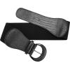 imageBlackButterfly Wide PU Elastic Stretch Thick Buckle Waist BeltBlack