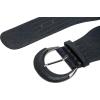 imageBlackButterfly Wide PU Elastic Stretch Thick Buckle Waist BeltMidnight Blue