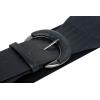 imageBlackButterfly Wide PU Elastic Stretch Thick Buckle Waist BeltMidnight Blue