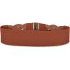 imageBlackButterfly Wide Waspie Elastic Vintage Braided Vertical Clasp Buckle Cinch Waist BeltLight Brown