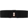 imageBlackButterfly 24 Inch Elastic Bow Waist BeltBlack