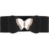 imageBlackButterfly 3 Inch Elastic Butterfly Waist BeltBlack
