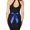 imageBlackButterfly Bridal Wedding Bridesmaid Satin Sash BeltRoyal Blue