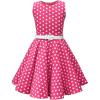 imageBlackButterfly Kids Audrey Vintage 50s Girls DressPink Polka Dot