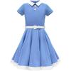 imageBlackButterfly Kids Lucy Vintage Clarity 50s Girls DressBlue