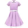 imageBlackButterfly Kids Lucy Vintage Clarity 50s Girls DressPurple