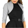 imageBlackButterfly Tailored 34 Sleeve BoleroSilver