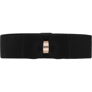 imageBlackButterfly 24 Inch Elastic Bow Waist BeltBlack