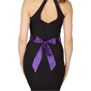 imageBlackButterfly Bridal Wedding Bridesmaid Satin Sash BeltIndigo