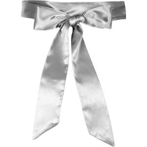 imageBlackButterfly Bridal Wedding Bridesmaid Satin Sash BeltSilver