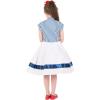 imageBlackButterfly Kids Polly Vintage Striped Pin Up DressBlue