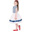 imageBlackButterfly Kids Polly Vintage Striped Pin Up DressBlue