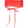 imageBlackButterfly Obi Waist Band Self Knot Tie Up Cinch BeltRed