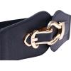 imageBlackButterfly Wide Elastic Vintage Cinch Buckle Retro BeltMidnight Blue