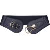 imageBlackButterfly Wide Elastic Vintage Cinch Buckle Retro BeltMidnight Blue
