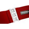 imageBlackButterfly Wide Elastic Waist Cinch Stretch Waistband Retro Clasp Buckle BeltRed