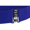 imageBlackButterfly Wide Elastic Waist Cinch Stretch Waistband Retro Clasp Buckle BeltRoyal Blue
