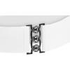 imageBlackButterfly Wide Elastic Waist Cinch Stretch Waistband Retro Clasp Buckle BeltWhite