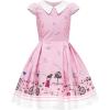 imageBlackButterfly Kids Olivia Vintage Sunshine 50s Childrens Girls DressPink