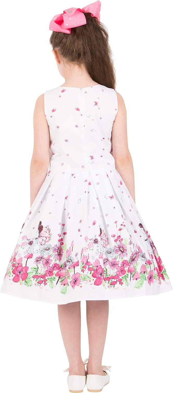 imageBlackButterfly Kids Kira Vintage 50s Childrens Girls DressWhite Fairy