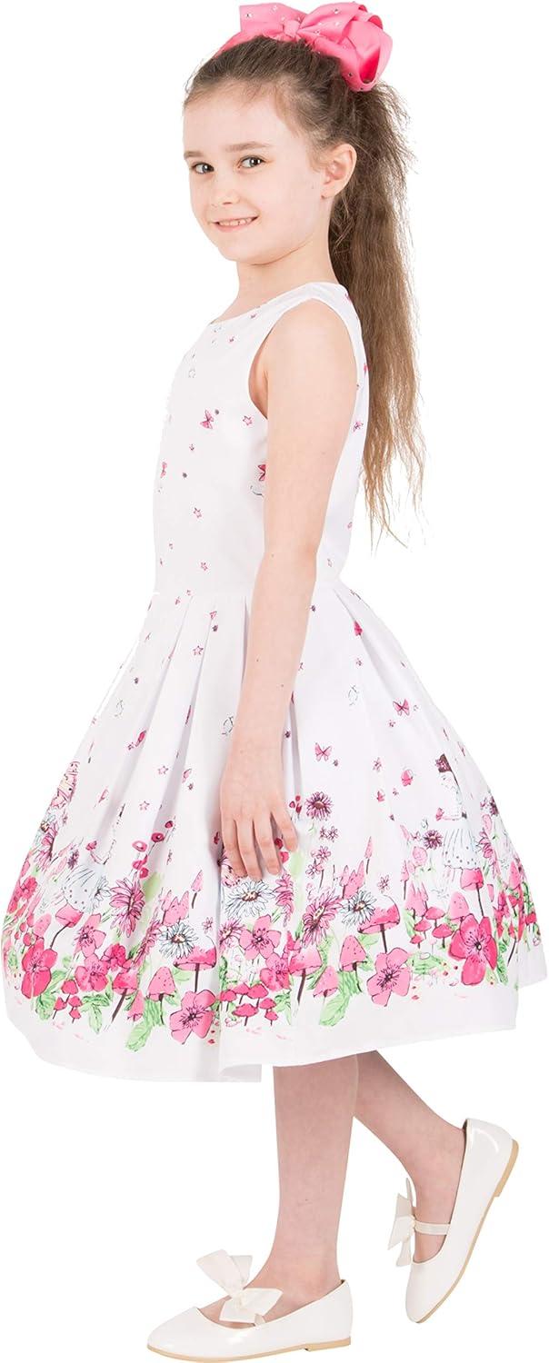imageBlackButterfly Kids Kira Vintage 50s Childrens Girls DressWhite Fairy