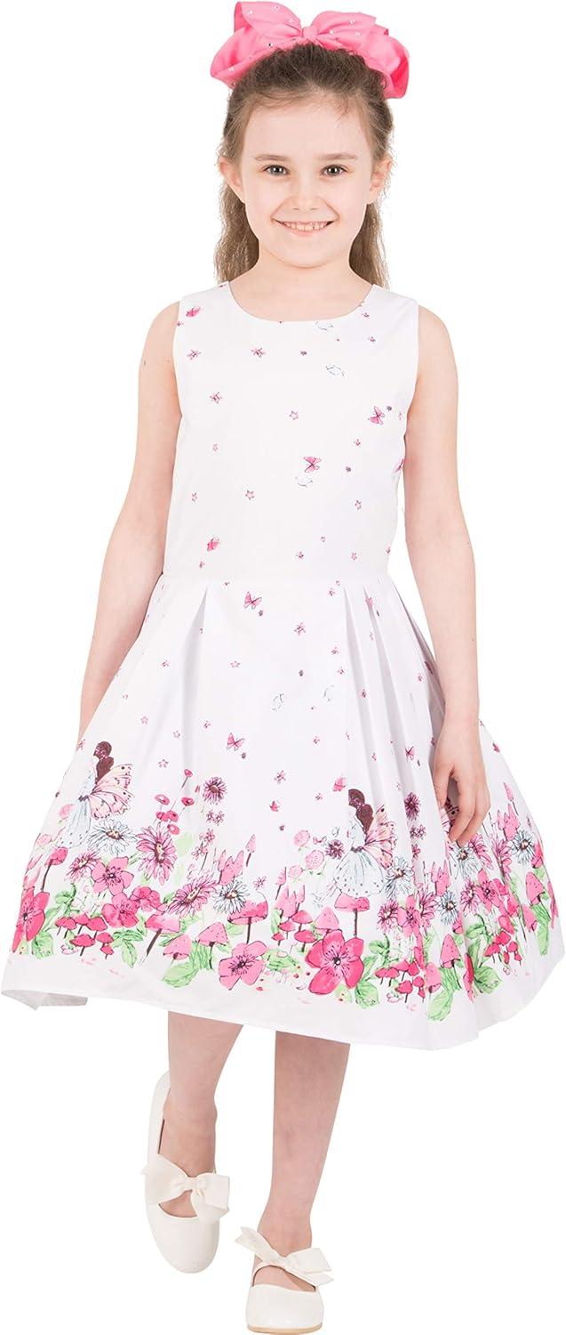 imageBlackButterfly Kids Kira Vintage 50s Childrens Girls DressWhite Fairy