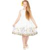 imageBlackButterfly Kids Kira Vintage 50s Childrens Girls DressWhite