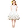 imageBlackButterfly Kids Kira Vintage 50s Childrens Girls DressWhite