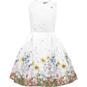 imageBlackButterfly Kids Kira Vintage 50s Childrens Girls DressWhite