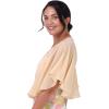 imageBlackButterfly Soft Wedding Wrap Evening Sheer Chiffon Cover Up Cape ShawlChampagne Gold