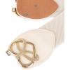 image:imageBlackButterfly Wide Elastic Cinch Stretch Waistband Retro Gold Heart Buckle Waist BeltBeige