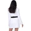 image:imageBlackButterfly Wide Elastic Cinch Stretch Waistband Retro Gold Heart Buckle Waist BeltBlack